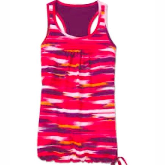 Athleta Airbrush Tinker racerback tank top. - Picture 1 of 6